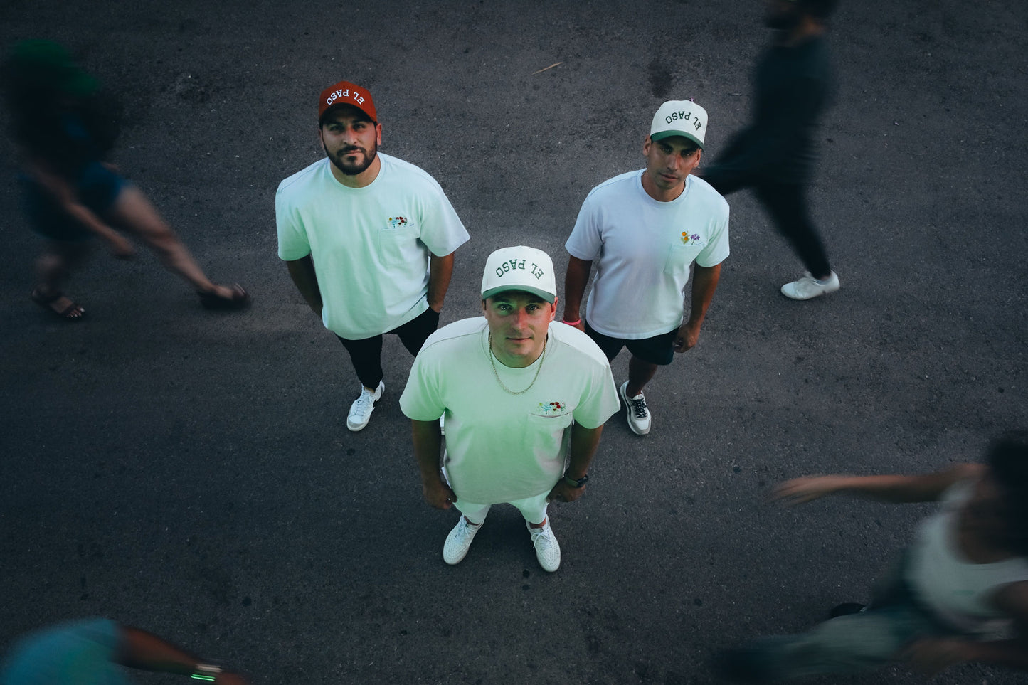 El Paso Hat (Off White & Green)