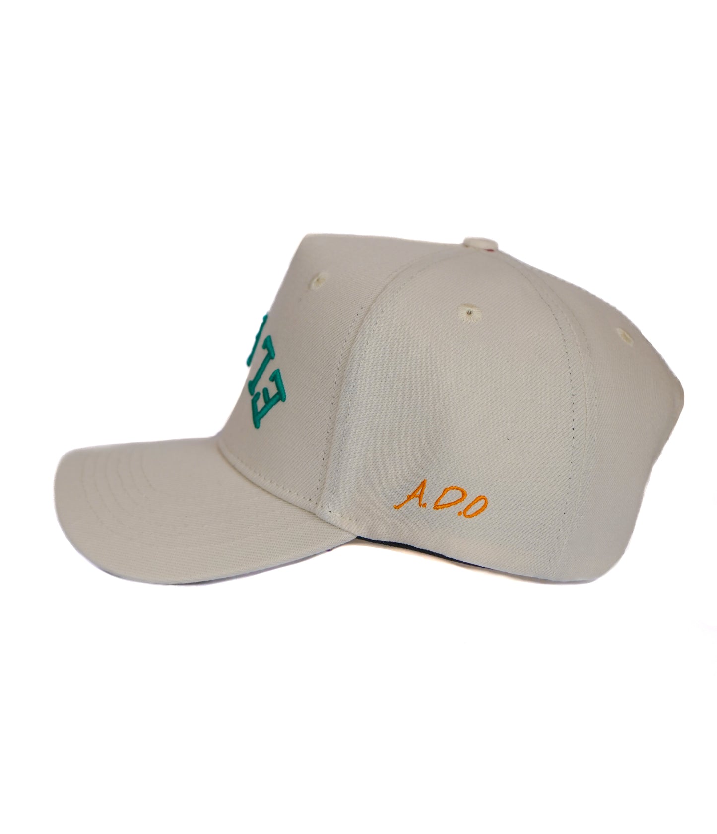 El Paso Hat (White with Green Letters)