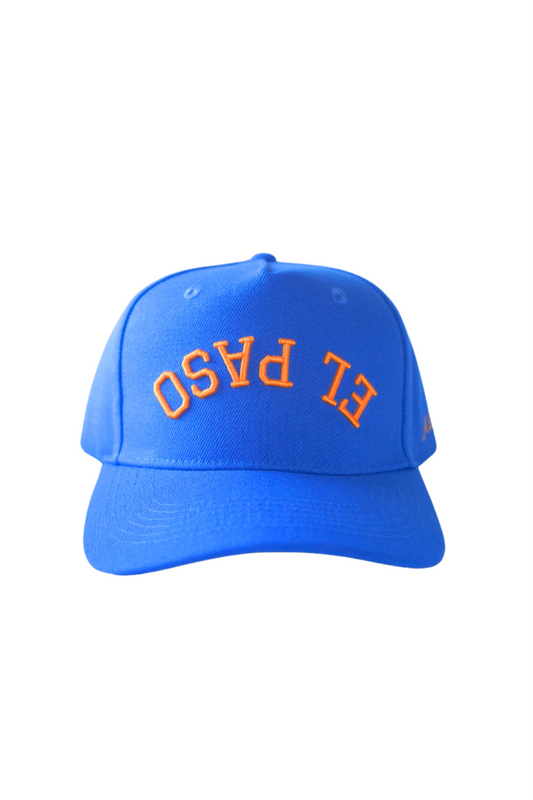 El Paso Hat (Light University Blue & Orange)
