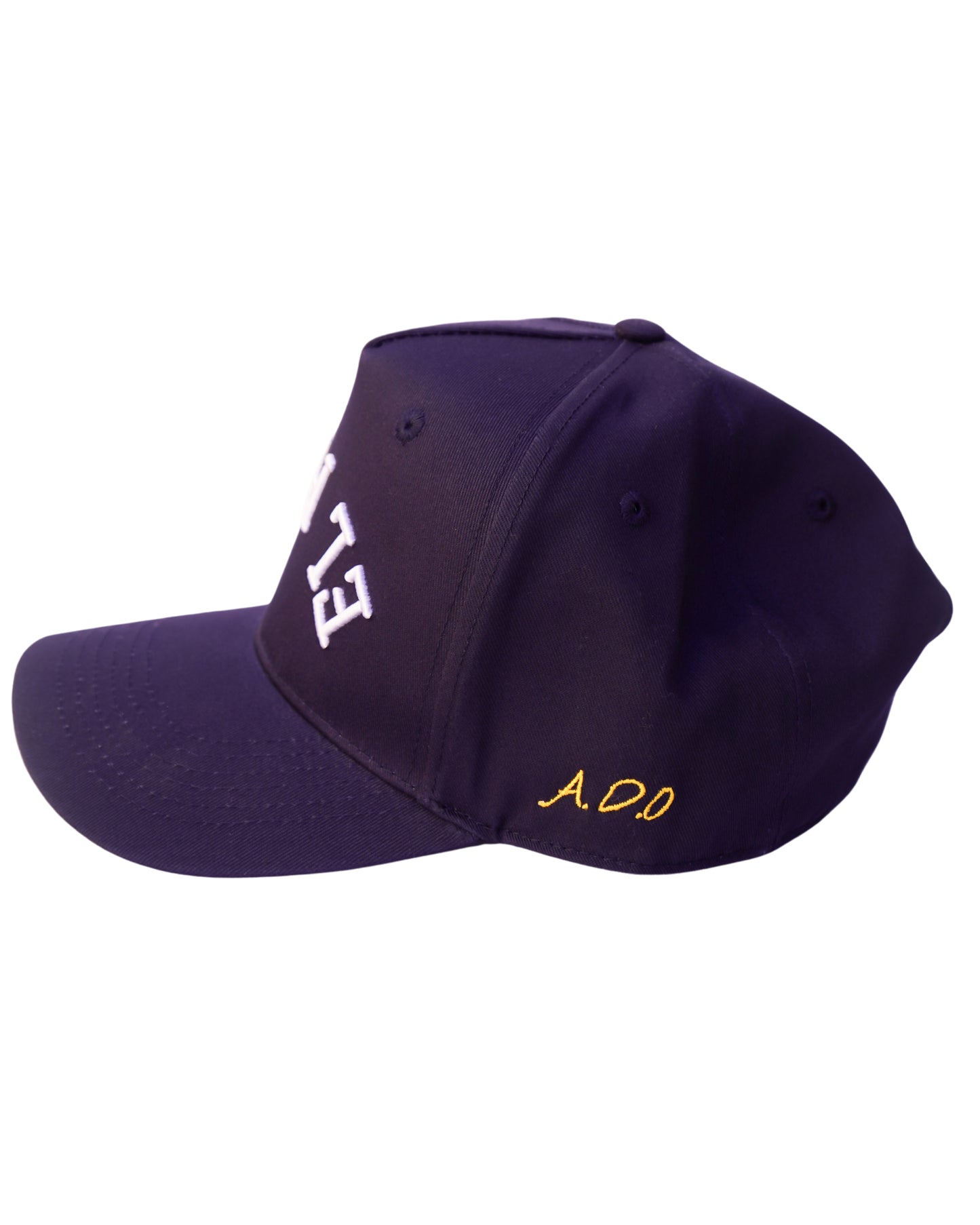 El Paso Hat (Dark Blue & Ivory White)