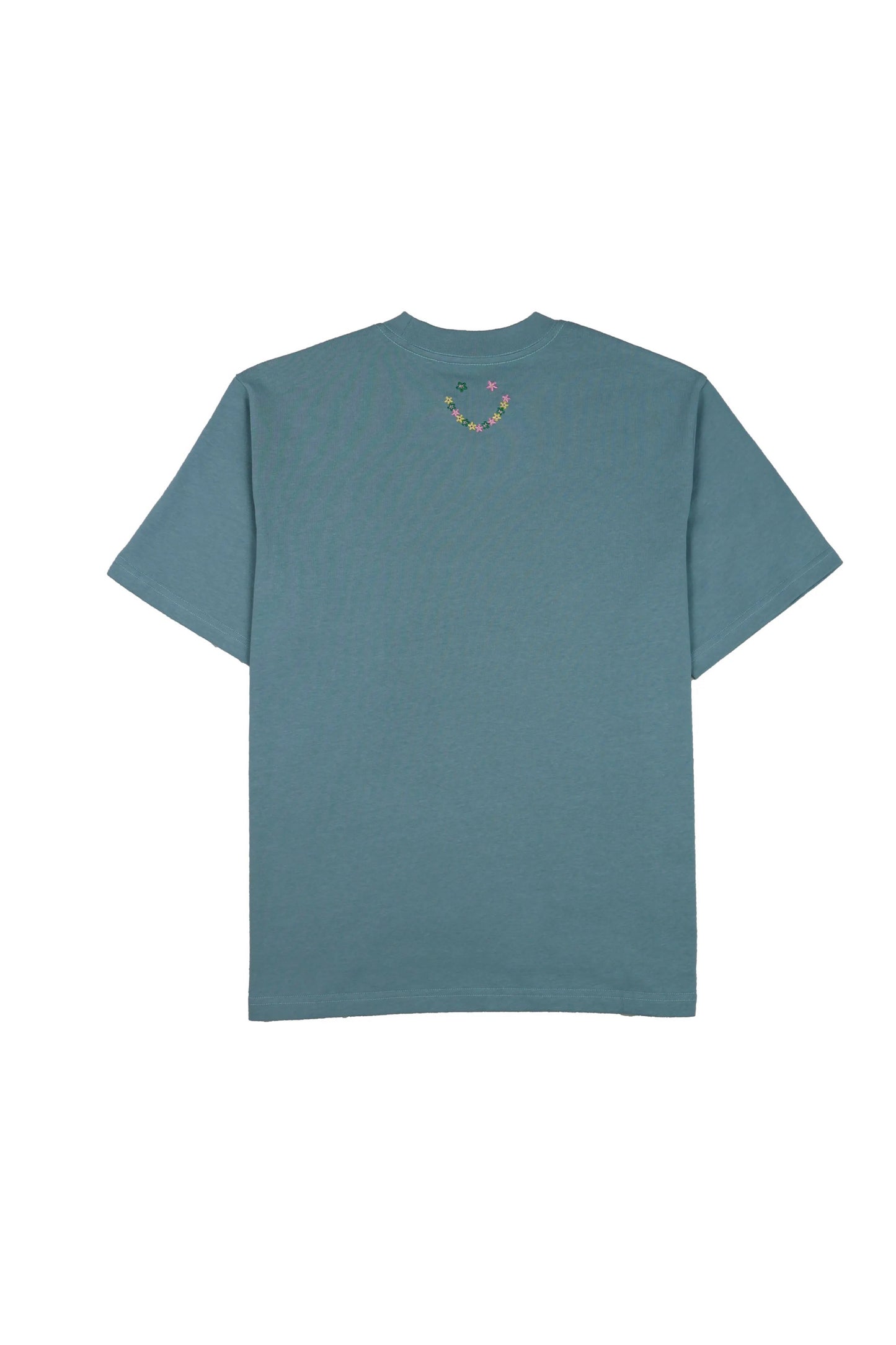"Peony" Embroidered T-Shirt